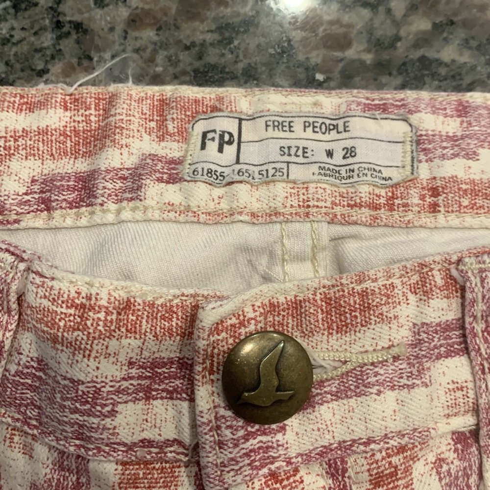 FREE PEOPLE Jeans Americana Crop Skinny